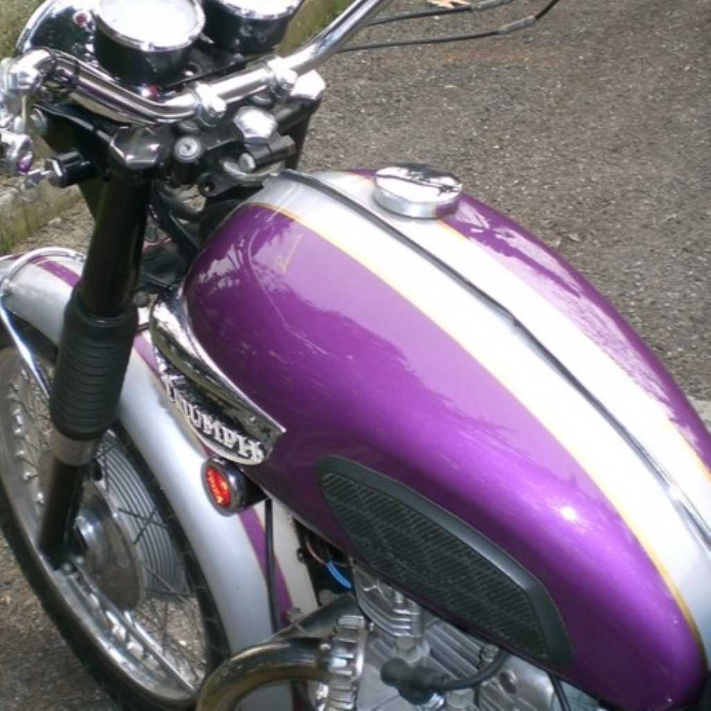 Triumph Jacaranda Purple metallic Paint Product